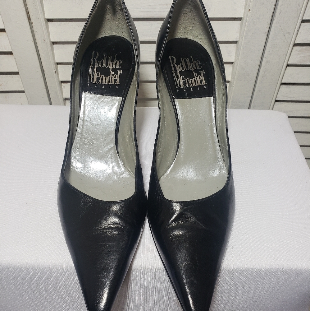 Rodolphe menudier Paris  black pumps Size 36 5